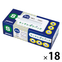 ジャパックス キッチンポリパック Sサイズ 4521684864611 1セット(300枚×18個)