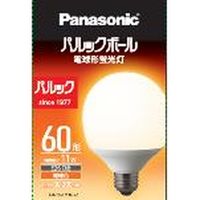 パナソニック EFG15EL11EF2 電球形蛍光灯 パルックボール G形（ボール電球形状）E26口金 60形 電球色（直送品）