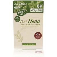 三宝 TFH-12Nテンスターフアインヘナ6Pディープブラウン 4901646141279 240G×6点セット（直送品）