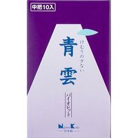 日本香堂 青雲バイオレット 中把 4902125249028 10束×5点セット（直送品）