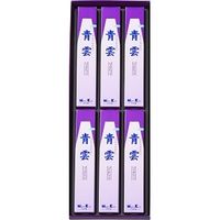 日本香堂 青雲バイオレット 進物型サック 包装品 4902125251021 1セット(6個×10箱)