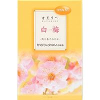 日本香堂 かたりべ 白梅 大型バラ詰 4902125263321 220G×5点セット（直送品）