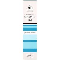 日本香堂 フレグランスメモリーズ ココナッツスカイ スティック 4902125331556 20本×12点セット（直送品）