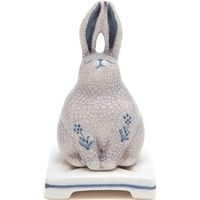 日本香堂 うさぎ香炉 4902125755284 1個×5点セット（直送品）