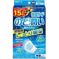 白元アース 快適ガードプロのど潤い濡れマスク無香タイプレギュラーサイズ 4902407581792 15枚×10点セット（直送品）