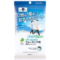 マンダム ウォークシップ ウォーキングシート ミントグリーンの香り 4902806113020 14枚×72点セット（直送品）
