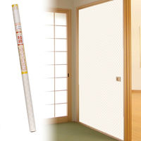 菊池襖紙工場 粘着ふすま紙 市松 KN-241 1セット（20本入り）（直送品）