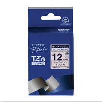 ピータッチ テープ 幅12mm ピンク布ラベル(青文字) TZe-FAE3 1個 ブラザー（わけあり品）