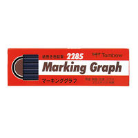 トンボ鉛筆 色鉛筆 マーキンググラフ 藍色 2285-17 1箱（12本入）（わけあり品）