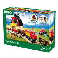 BRIO（ブリオ） ファームレールセット おもちゃ 33719 1セット - アスクル