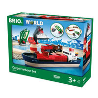 BRIO（ブリオ） カーゴハーバーセット レールセット おもちゃ 33061 1セット