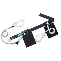 ピアノ藤井電工　墜落制止用器具TB-NV-593-BLK-BK-M 藤井電工 胴ベルト型墜落制止用器具2丁掛け TB-SAF-2-593S-BLK-M