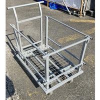 エスコ 600x850mm 一斗缶用運搬車(フレーム付) EA520DB-41 1台（直送品）