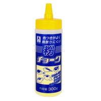 エスコ 300g 粉チョーク(黄) EA581CA-5 1セット(10個:1個×10本)（直送品）