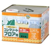 エスコ 7kg 油性・コンクリート床塗料(若竹色) EA942EH-37 1缶（直送品）