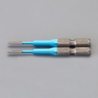 エスコ（esco） #00x100mm ［極小ネジ用］カラービット（2本組） 1セット（10パック） EA813A-35（直送品）