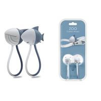 日本ポステック ケーブルオーガナイザー Zoo Cable Wraps zoocable Whale_Shark 1個（直送品）