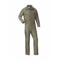 山田辰 つなぎ服 アーミーグリーン LL 1-1-AG-LL 1枚（直送品）