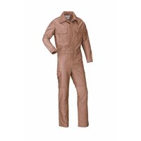 山田辰 つなぎ服 カーキ 3L 1-1-K2-3L 1枚（直送品）
