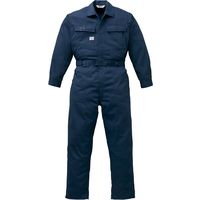 山田辰 つなぎ服 ネイビーブルー 4L 1-87-NB-4L 1枚（直送品）