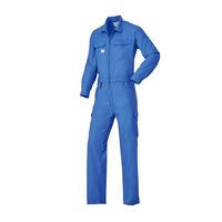 山田辰 夏つなぎ服腹割れ式 ロイヤルブルー S 1-6955-RB-S 1枚（直送品）