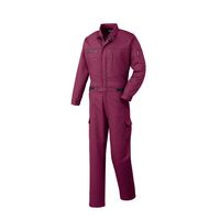 山田辰 つなぎ服 ワイン L 1-3950-WI-L 1枚（直送品）