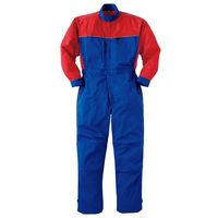 ヤマタカ メカニックスーツ ライトネイビー×レッド M 7051-2-M 1枚（直送品）