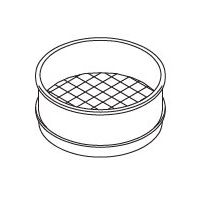 ケツト科学研究所 ふるい(SUS製200mm) TZ-610-フルイ 1個（直送品）