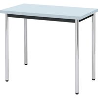 【軒先渡し】ニシキ工業  会議用テーブル  抗ウイルス加工  幅900×奥行450×高さ700mm  ブルー  AAK-0945TM-VBL  1台（直送品）