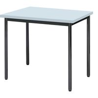 【軒先渡し】ニシキ工業  会議用テーブル  抗ウイルス加工  幅900×奥行600×高さ700mm  ブルー  AAK-0960TB-VBL  1台（直送品）