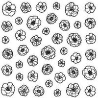 ＳＨＡＲＥＹＤＶＡ ネイルシール モードフラワー ブラック57676 (直送品)  1個（直送品）