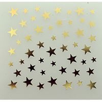 ＳＨＡＲＥＹＤＶＡ ネイルシール スター ゴールド68969 (直送品)  1個（直送品）