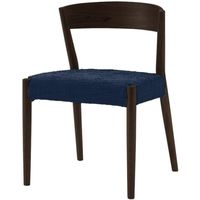 【アウトレット】オリバー 木製椅子 ホースシュータイプチェア 布張り S・CW-8003・BR・AL_BF