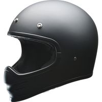 リード工業 RUDO スクランブラーヘルメット マットブラック 150991 1個（直送品）