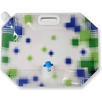 小さくまとまるウォータータンク　８Ｌチェック F2262 1個 富士商（直送品）