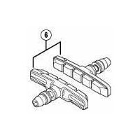シマノ Y8W798040 S70C (BRT670L) カートリッジタイプブレーキシューセット 1セット(4ペア)（直送品）