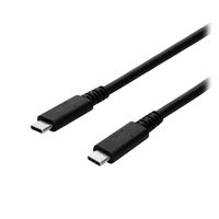 USB4ケーブル - USB（C）[オス] 0.8m 100W 40Gbps ブラック オウルテック 1本