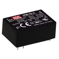 MEAN WELL スイッチング電源 5V dc 400mA 2W IRM-02-5 1個（直送品）