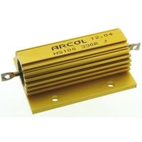 Arcol シャーシ取り付け抵抗器，100W，330Ω，±5％ HS100 330R J 1個（直送品）