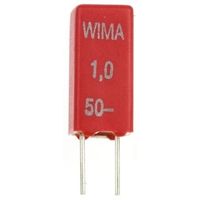 WIMA フィルムコンデンサ，30 V ac， 50 dc，1μF，±20% MKS02/1.0/50/20 1ロット(5個)（直送品）