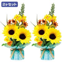 アルファ ひまわりミックスペアラッピング（２個１セット） TE2-0411（直送品）