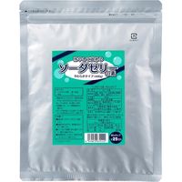 「業務用」 大島食品工業 ソーダゼリーの素　やわらかタイプ　400g×4袋（直送品）