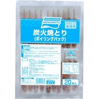 「業務用」 味の素冷凍食品 炭火焼とり (ボイリングパック)　500g(20本)×6袋（直送品）