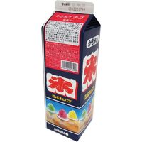 「業務用」 スミダ飲料 かき氷　イチゴ　1000ｍｌ×12本（直送品）