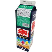 「業務用」 スミダ飲料 かき氷　メロン　1000ｍｌ×12本（直送品）