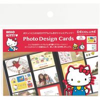 ナカバヤシ デコルーレ デザインカード ハローキティ PTCL-S101-1 2個（直送品）
