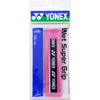 ウェット スーパーグリップ　　ピンク　1セット(10本：1本×10パック)　YY AC103 026　ヨネックス（直送品）