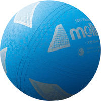 モルテン ソフトバレーボール 検定球 シアン MT S3Y1200C 1セット（2球）