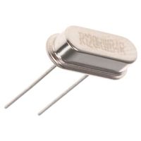 水晶振動子， 12MHz， スルーホール， 2ーpin， HCー49ーS AS-12.000-18 1ロット(10個)（直送品）