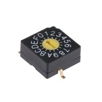 knitterーswitch ディップスイッチ， ロータリーフラッシュ SMR5016 1個（直送品）